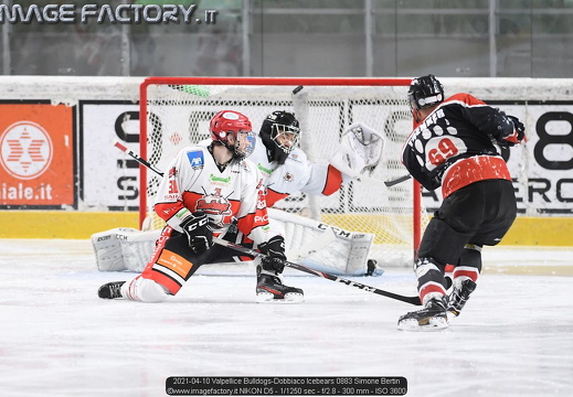 2021-04-10 Valpellice Bulldogs-Dobbiaco Icebears (2-3)